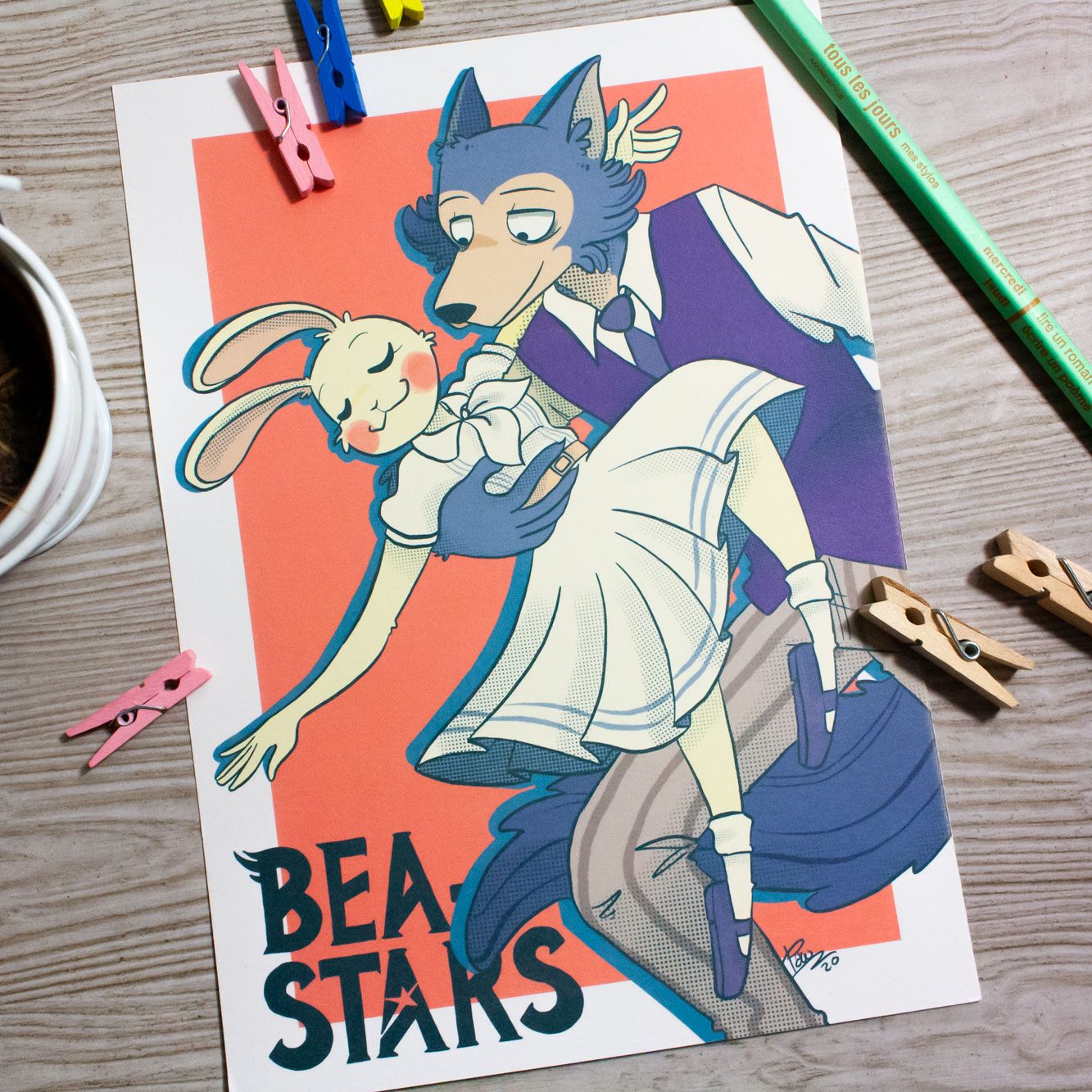 Beastars Print (A5 y A4)