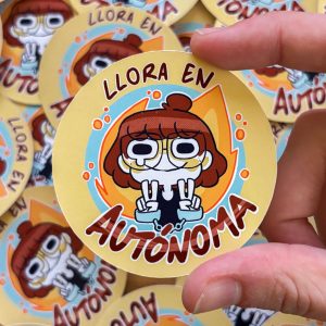 Pegatina "Autónoma"